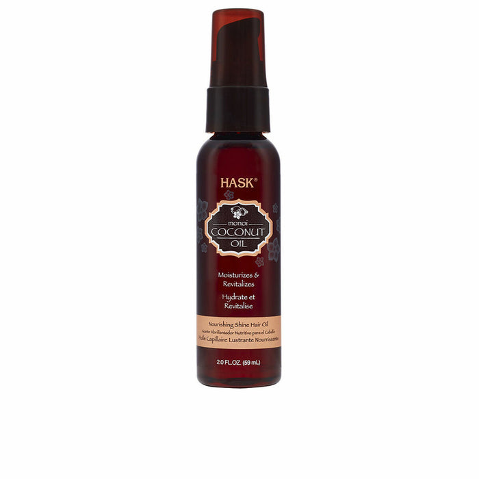 Haarolie HASK MONOI COCONUT OIL 59 ml Voedzaam