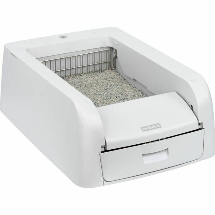 Bac à litière pour chats PetSafe Blanc Plastique