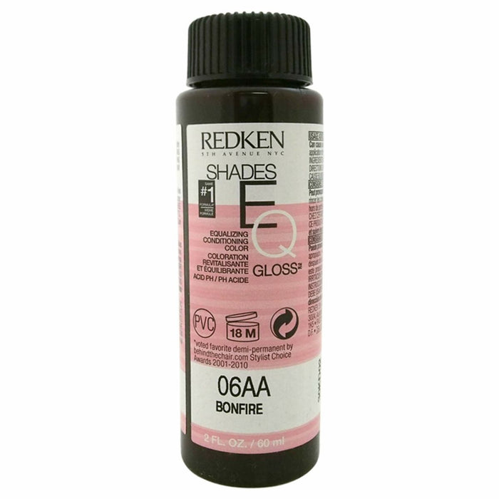 Semi-permanente kleurstof Redken Shades EQ 06AA bonfire (3 x 60 ml)