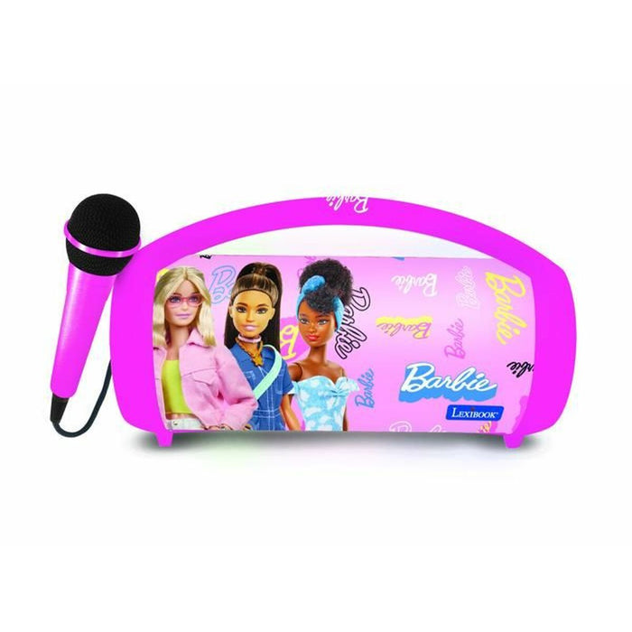 Draagbaar luidsprekersysteem Lexibook Barbie Rose