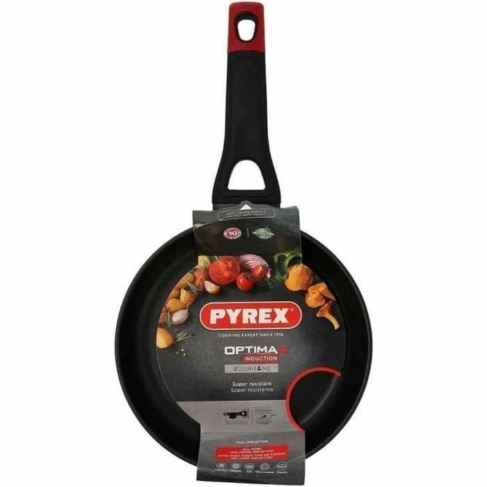 Poêle Pyrex Noir Aluminium Ø 22 cm