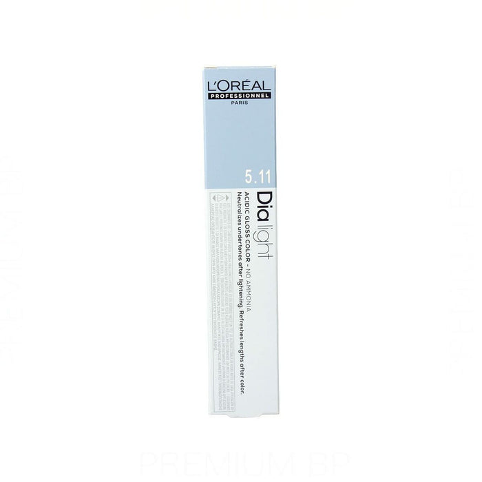 Coloration Permanente en Crème L'Oreal Professionnel Paris Dia Light Nº 5.11 Sans ammoniaque (50 ml)