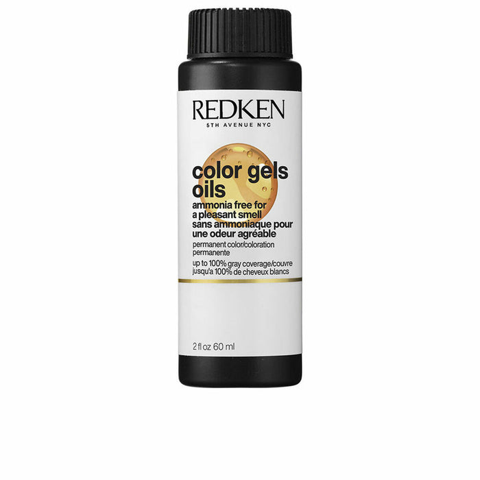 Permanente kleur Redken COLOR GEL OILS Platinum Blonde Nº 10P-10.9 (3 Stuks)