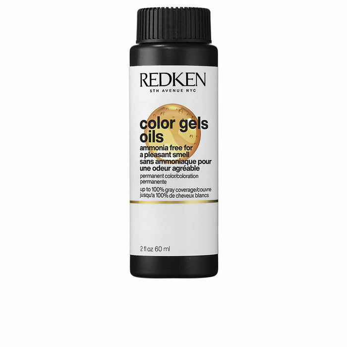 Permanente kleur Redken COLOR GEL OILS Platinum Blonde Nº 10AV-10.12 (3 Stuks)