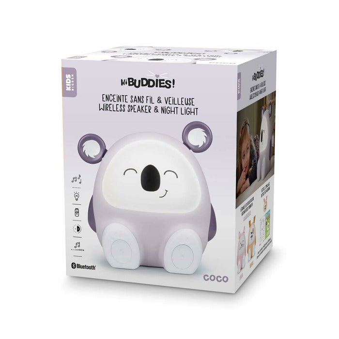 Dankzij de draagbare Bluetooth®-luidsprekers Bigben BTKIDSDOG 15 W
