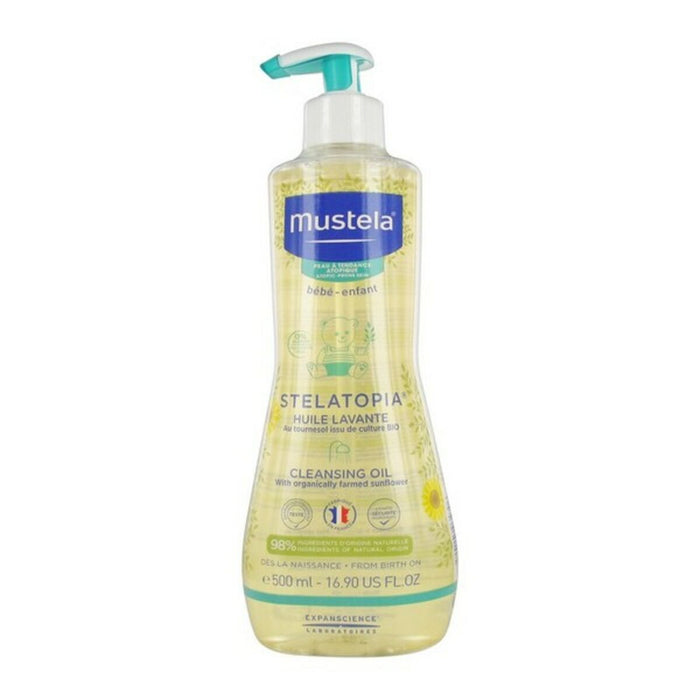 Douchegel Stelatopia Mustela LE4306 (500 ml) 500 ml (Hypoallergeen) (Hydraterend) (Verzachtend)