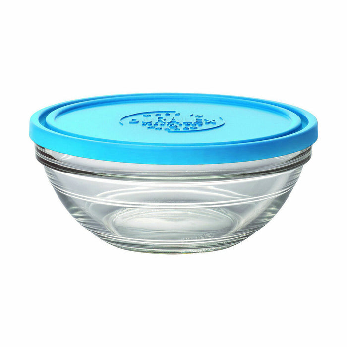 Hermetische Lunchtrommel Duralex Bol Red Freshbox Blauw (970 ml) (ø 17 x 7 cm)