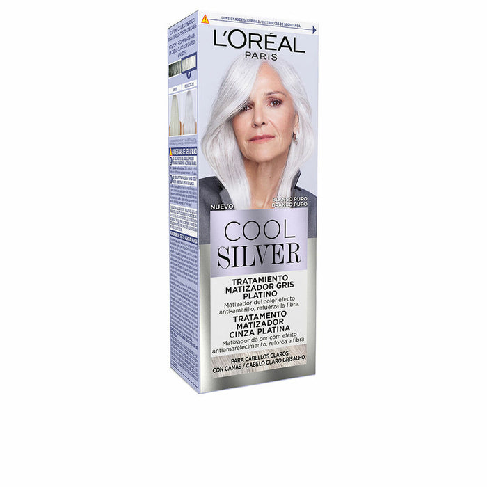 Kleurbasis L'Oreal Make Up COOL SILVER Wit (1 Stuks)