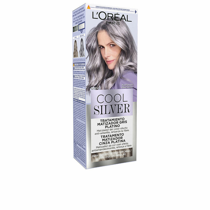 Mâteur de Couleur L'Oreal Make Up COOL SILVER Argenté (1 Unité)
