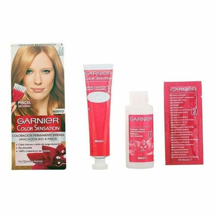 Permanente Kleur Color Sensation Garnier Goudblond