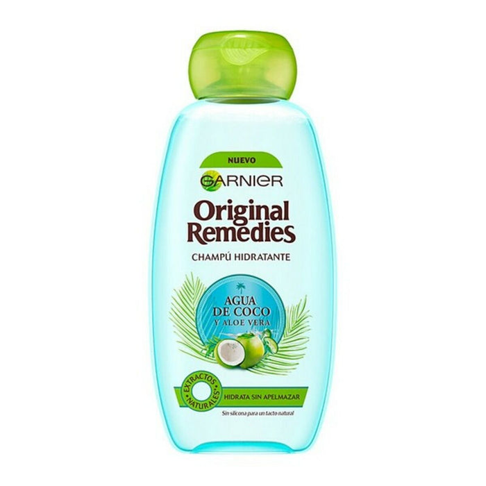 Vochtinbrengende Shampoo Original Remedies Agua Coco Y Aloe Garnier (300 ml)