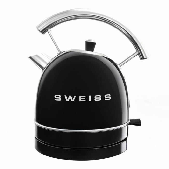 Waterkoker Sweiss KTL9 Zwart Roestvrij staal 2200 W 1,8 L