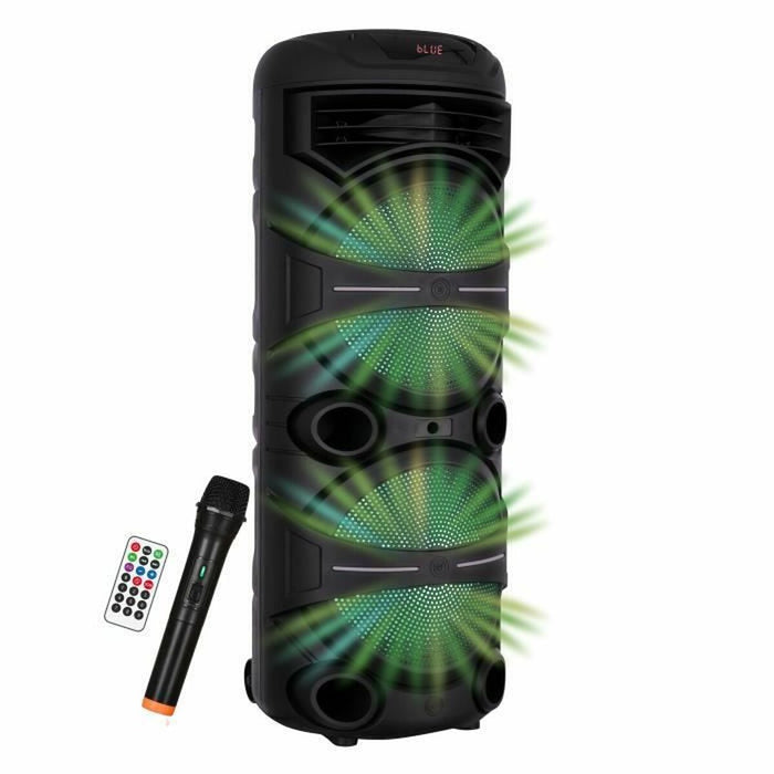 Dankzij de draagbare Bluetooth®-luidsprekers Inovalley INOVALLEY 1000 W