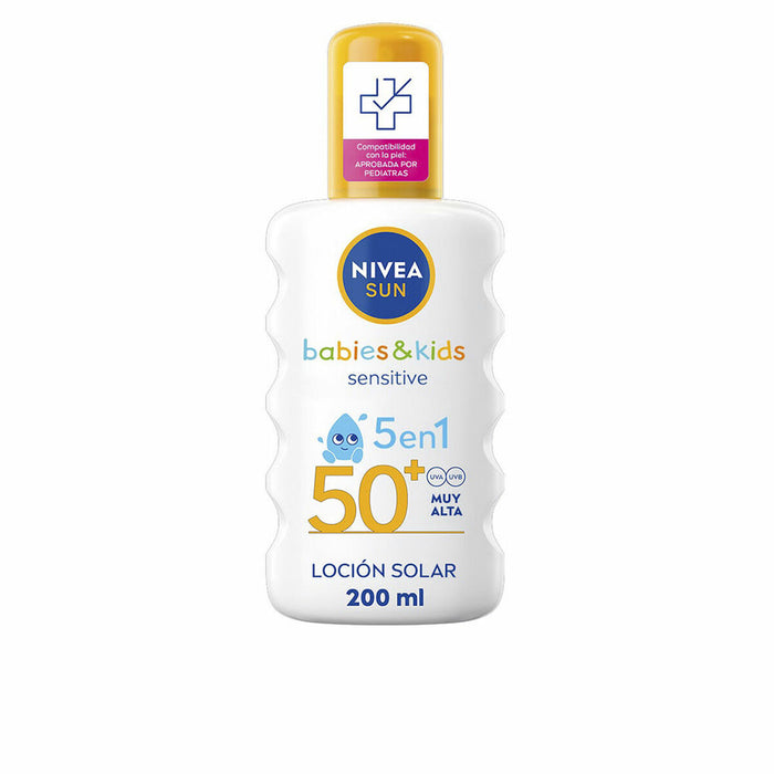 Zonnebrandcrème voor kinderen Nivea SUN BABIES&KIDS Spf 50+ 200 ml