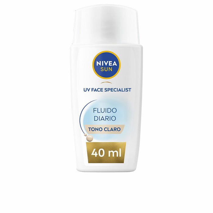 Gezichtszonnecrème Nivea SUN FACIAL Lichte Huidskleur Spf 50 40 ml