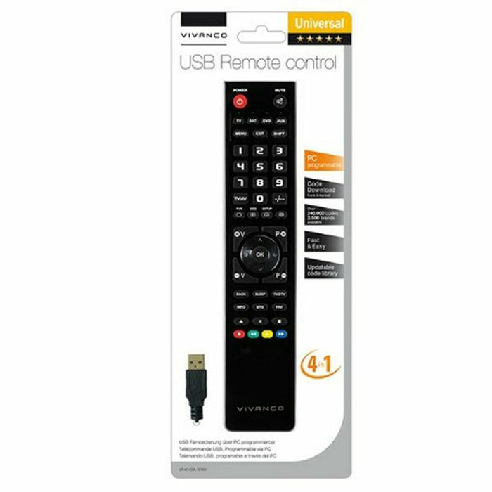 Universele afstandsbediening Vivanco 37600 UR40USB
