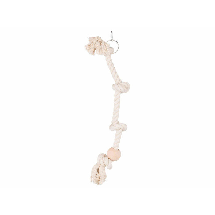 Toy for Birds Trixie 60 cm White Rope Knot