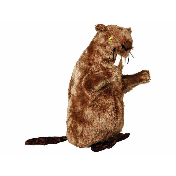Jouet pour chien en peluche Trixie Polyester Tissu Peluche Castor 40 cm Marron