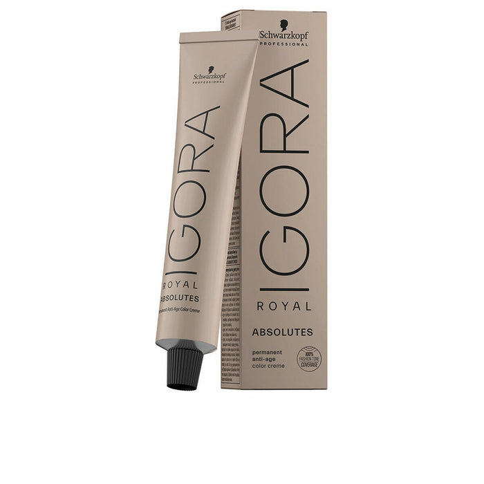 Coloration Permanente en Crème Schwarzkopf Igora Royal Absolutes Nº 8-60 Blond clair Marron naturel 60 ml