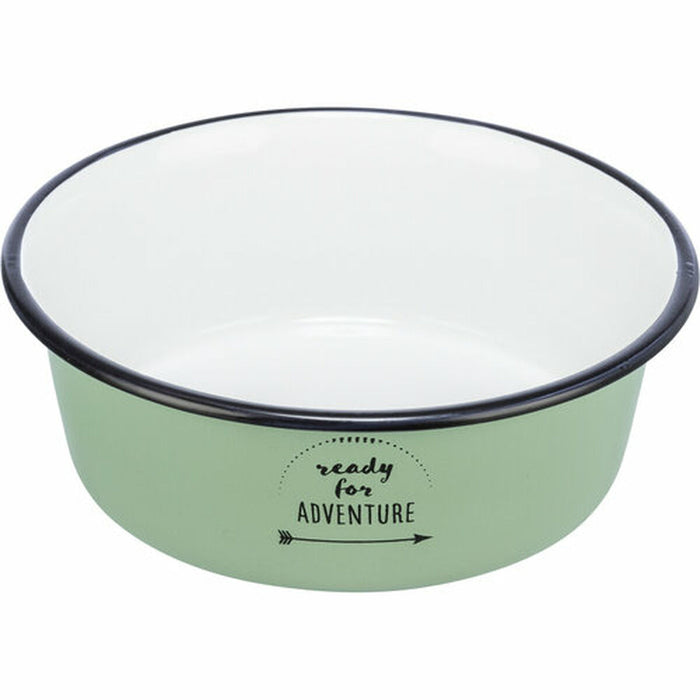 Mangeoire pour chiens Trixie Vert Ø 17 cm 900 ml