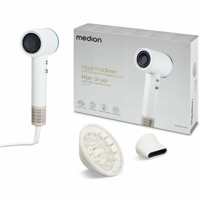 Sèche-cheveux Medion Blanc 1600 W