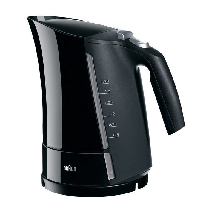 Elektrische waterkoker met ledverlichting Braun 533631 1,7 L Zwart Plastic 3000 W 1,7 L