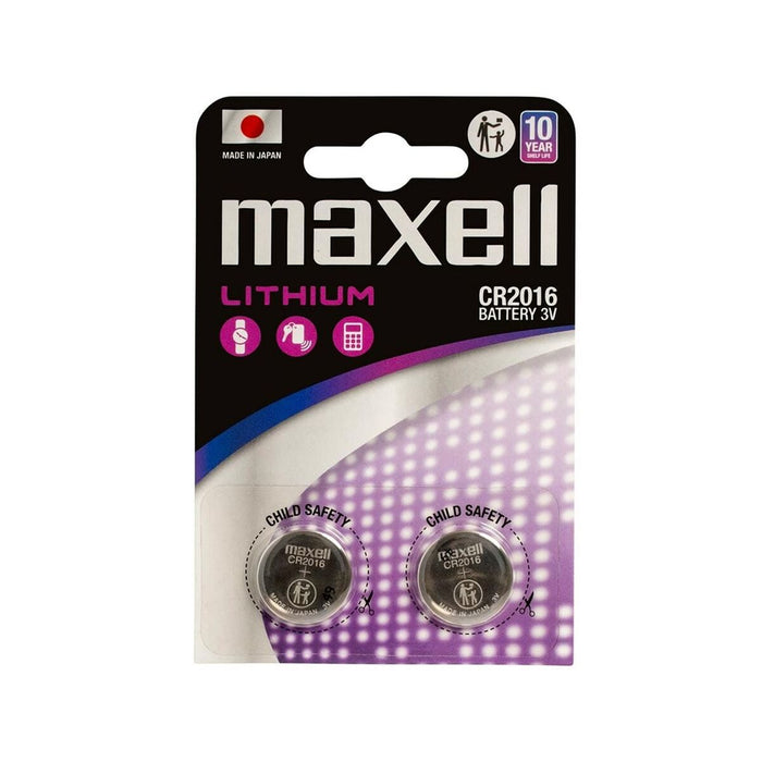 Lithiumbatterij Maxell CR2016 90 mAh 3 V (2 Stuks)