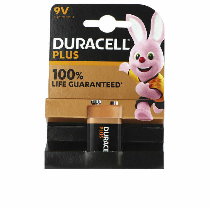 Alkalinebatterij DURACELL Plus Power 9 V 6LR61 MN1604