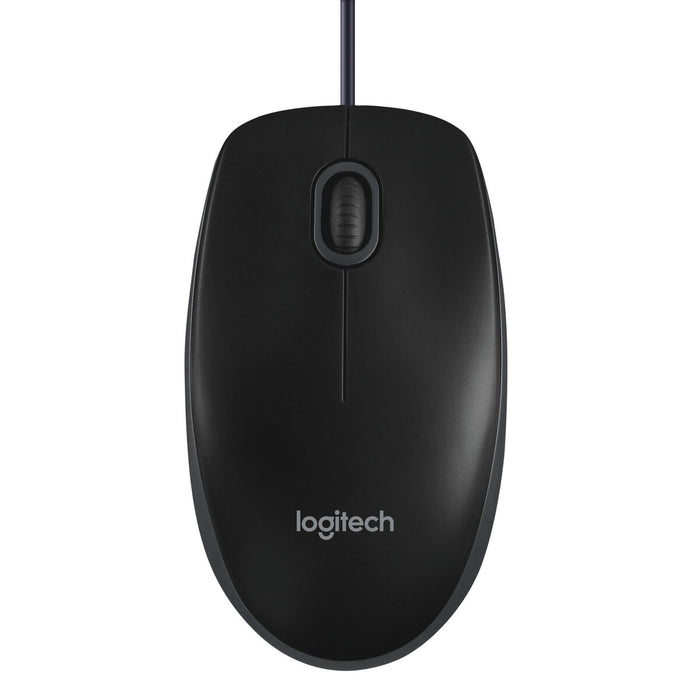Muis Logitech B100 Zwart