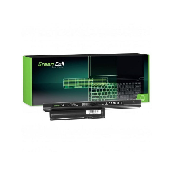 Laptopbatterij Green Cell SY08 Zwart