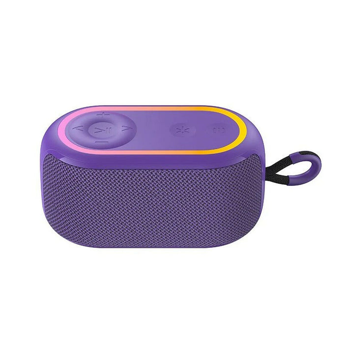 Dankzij de draagbare Bluetooth®-luidsprekers Havit SK809BT Paars 6 W