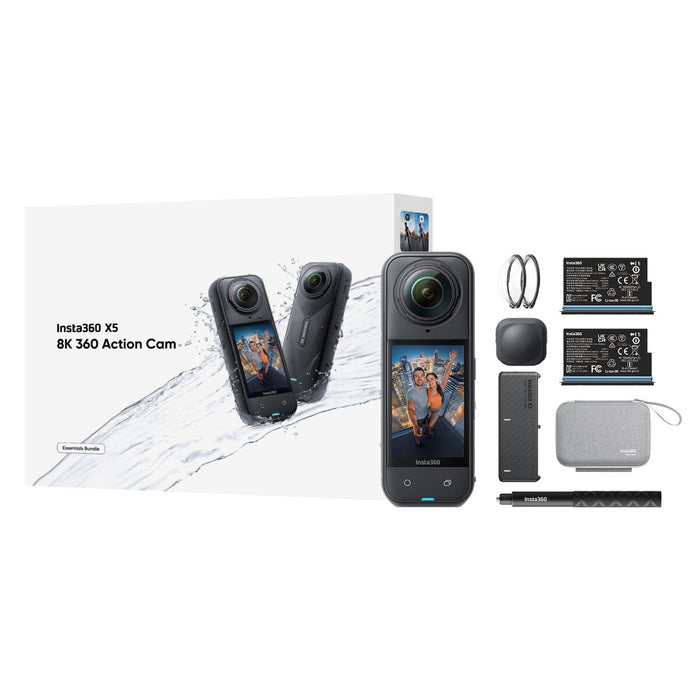 Digital Camera Insta360 X5 Bundle Black