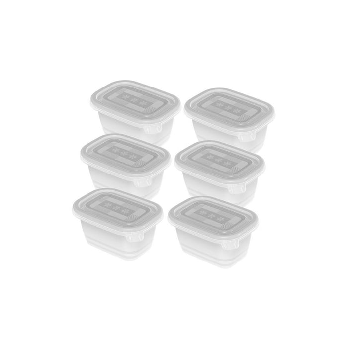 Voerbak voor katten Rotho Transparant (6 Stuks)