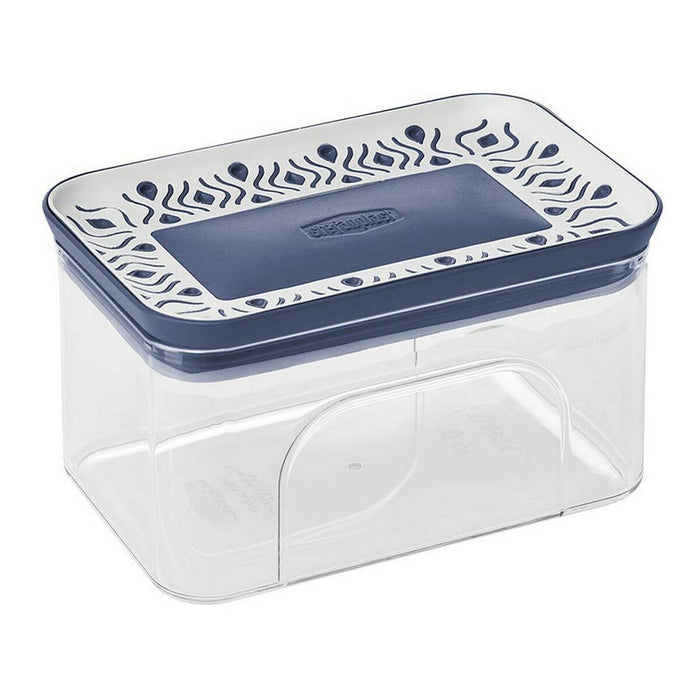 Boîte Stefanplast 55551 55551 Bleu Plastique 700 ml 10,3 x 8 x 15,5 cm Hermétique