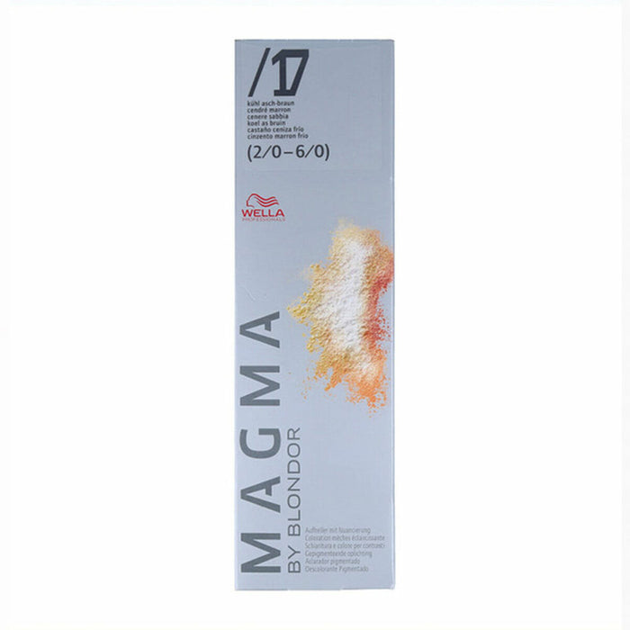Permanente Kleur Wella Magma (2/0 - 6/0) Nº 17 (120 ml)