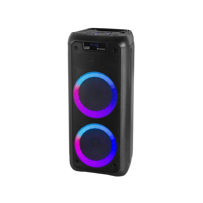 Dankzij de draagbare Bluetooth®-luidsprekers Trevi XF 600 KB Zwart