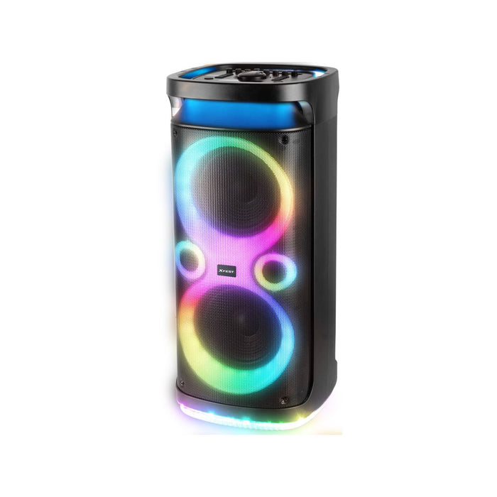 Dankzij de draagbare Bluetooth®-luidsprekers Trevi Trevi XF 3150 KB Zwart