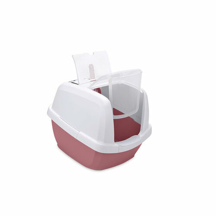Kattenbak IMAC MADDY 62 x 49,5 x 47,5 cm Roze Plastic