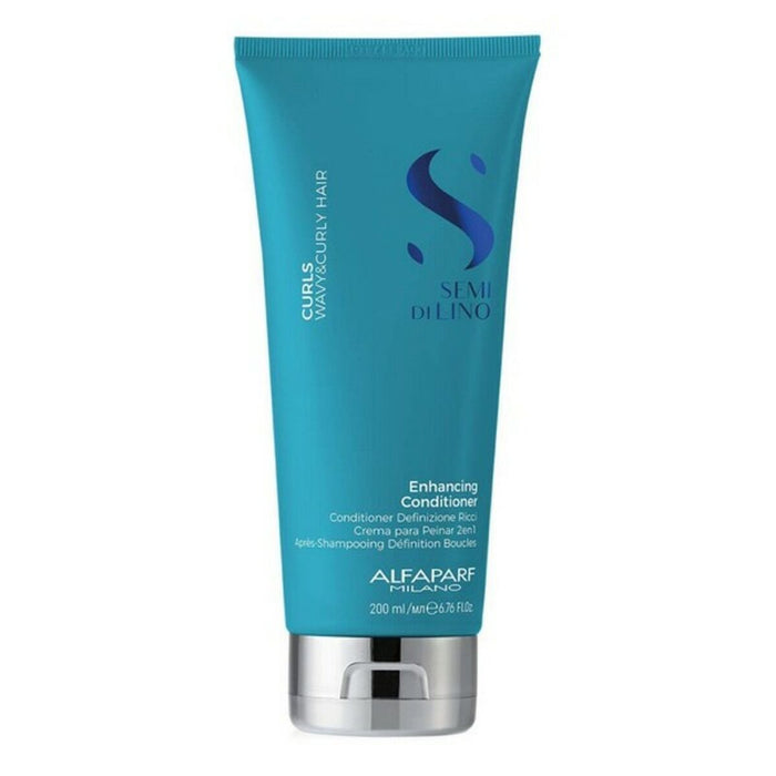 Conditioner voor Gedefinieerde Krullen Alfaparf Milano Semi Di Lino Curls 200 ml