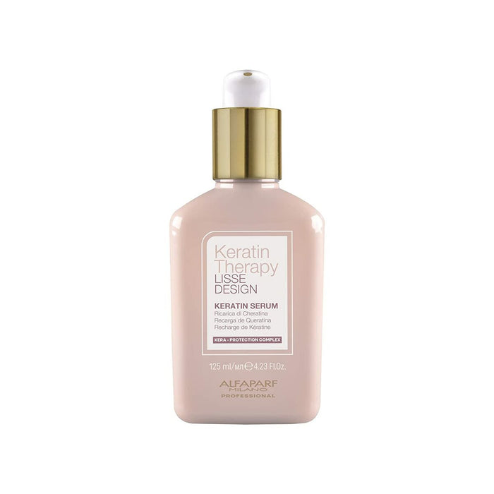Huile dure Alfaparf Milano Lisse Design Keratin Therapy Finition soyeuse Recharge 100 ml