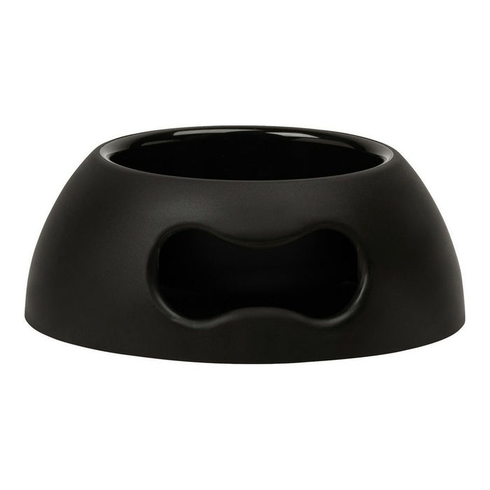Voerbak voor honden United Pets 1,1 L Zwart Polypropyleen 24.5 cm