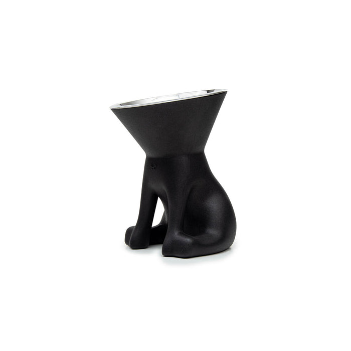 Mangeoire pour chiens United Pets Up Elisabeth Noir Acier inoxydable Polyéthylène 1 L