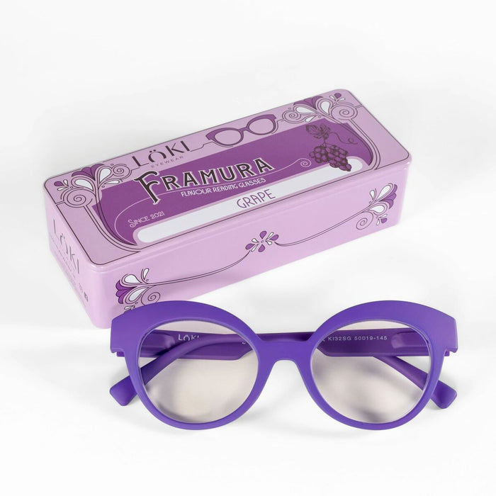 Unisex' Spectacle frame Loki Framura Purple