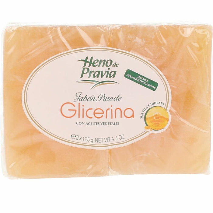 Blok Zeep Natuurlijke Glycerine Heno De Pravia Aceites Vegetales 125 g 2 Stuks