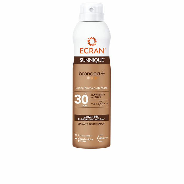 Zonnemelk Ecran Sunnique Broncea+ Mist 250 ml Spf 30