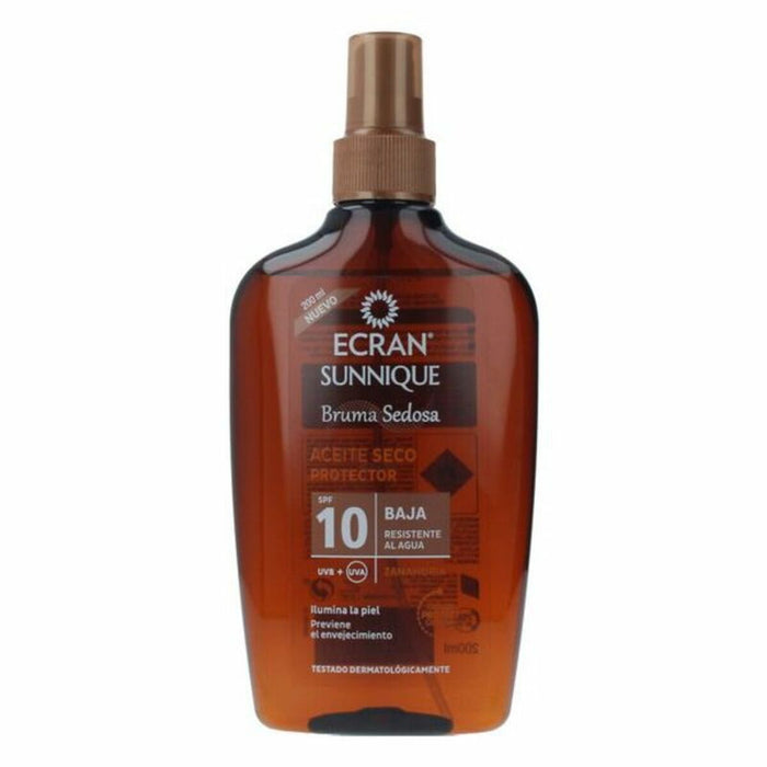 Zonnebrandolie Sunnique Ecran Ecran Sunnique SPF 10 (200 ml) Spf 10 200 ml