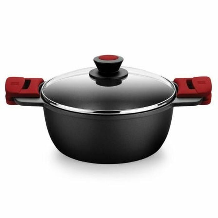 Kookpot met Glazen Deksel BRA A410332 (1 Stuks)