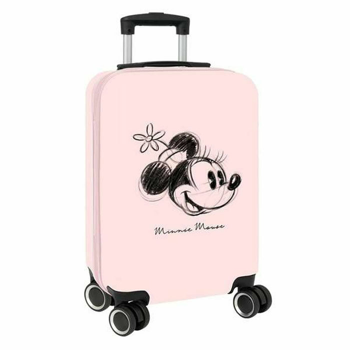 Trolley de Cabine Stitch MINNIE MOUSE "BABY" Rose 20'' 20 L 34,5 x 55 x 20 cm