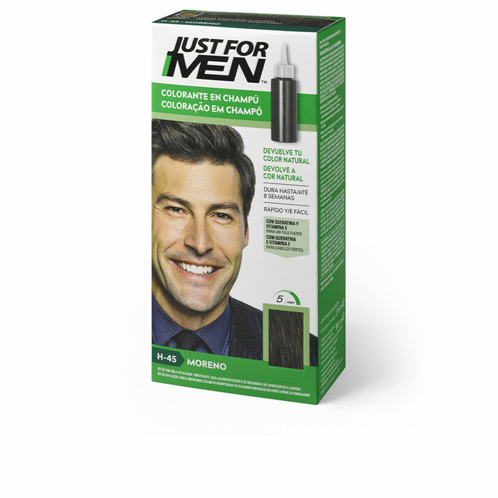 Kleurshampoo Just For Men Colorante Brunette 30 ml
