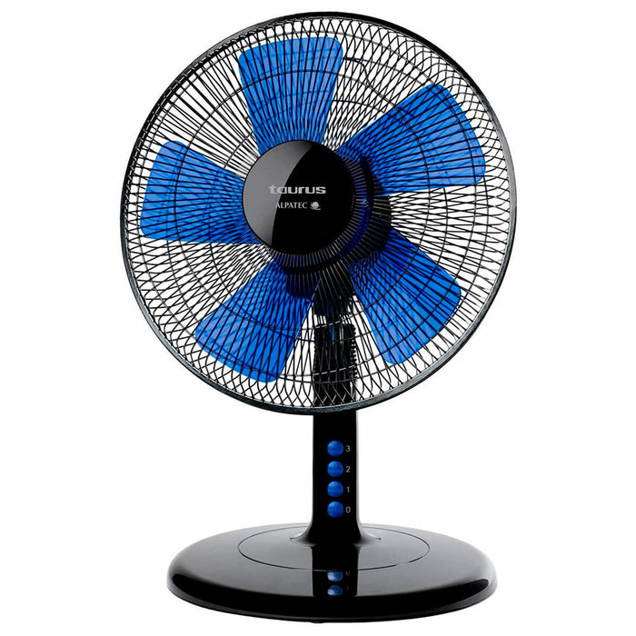 Ventilateur de Bureau Taurus Boreal 12 Elegance Noir/Bleu 45 W